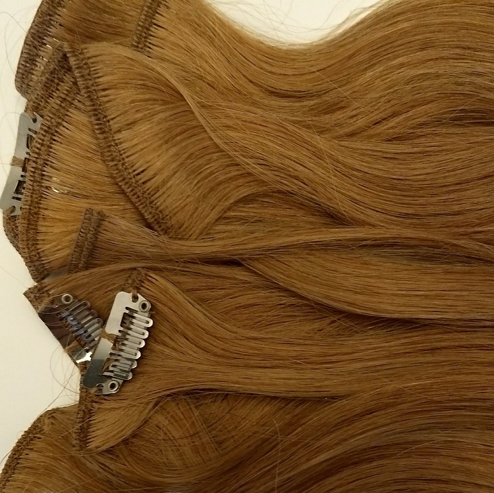 Euronext 14" Clip-In Extension, Light Caramel